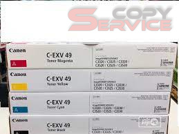 ZAMIENNIK BLACK C-EXV49 Toner do Canon imageRUNNER ADVANCE C3320 C3320 C3325 C3330 C3530 C3525